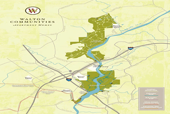 Area trail map